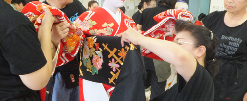 6月の「日本舞踊専門着付け講座」日程表です。